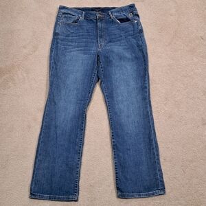 Tommy Hilfiger Blue Tribeca Straight Leg Jeans Size 16 Denim Casual Classic